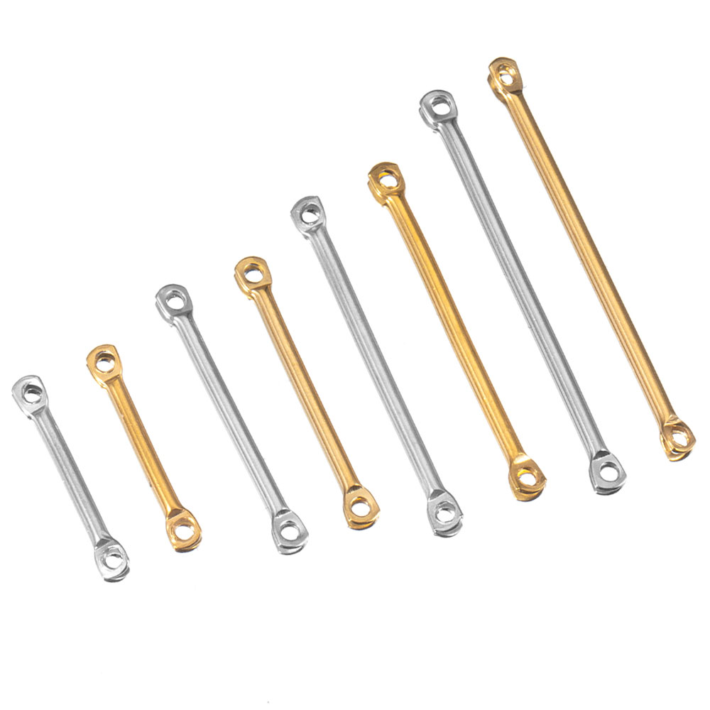 Jewelry Making Jig - 20 個 15-30 ミリメートルステンレス鋼フラットヘッドコネクタ DIY イヤリングネックレスジュエリー作成用