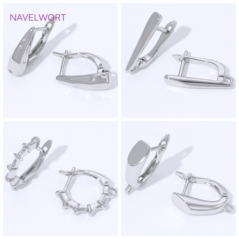 Jewelry Making Kits - 18K ゴールドメッキの滑らかなイヤリングフック、イヤリング作成用のイヤーワイヤーファスナー、真鍮製イヤーワイヤーフック、DIY ジュエリー作成用品