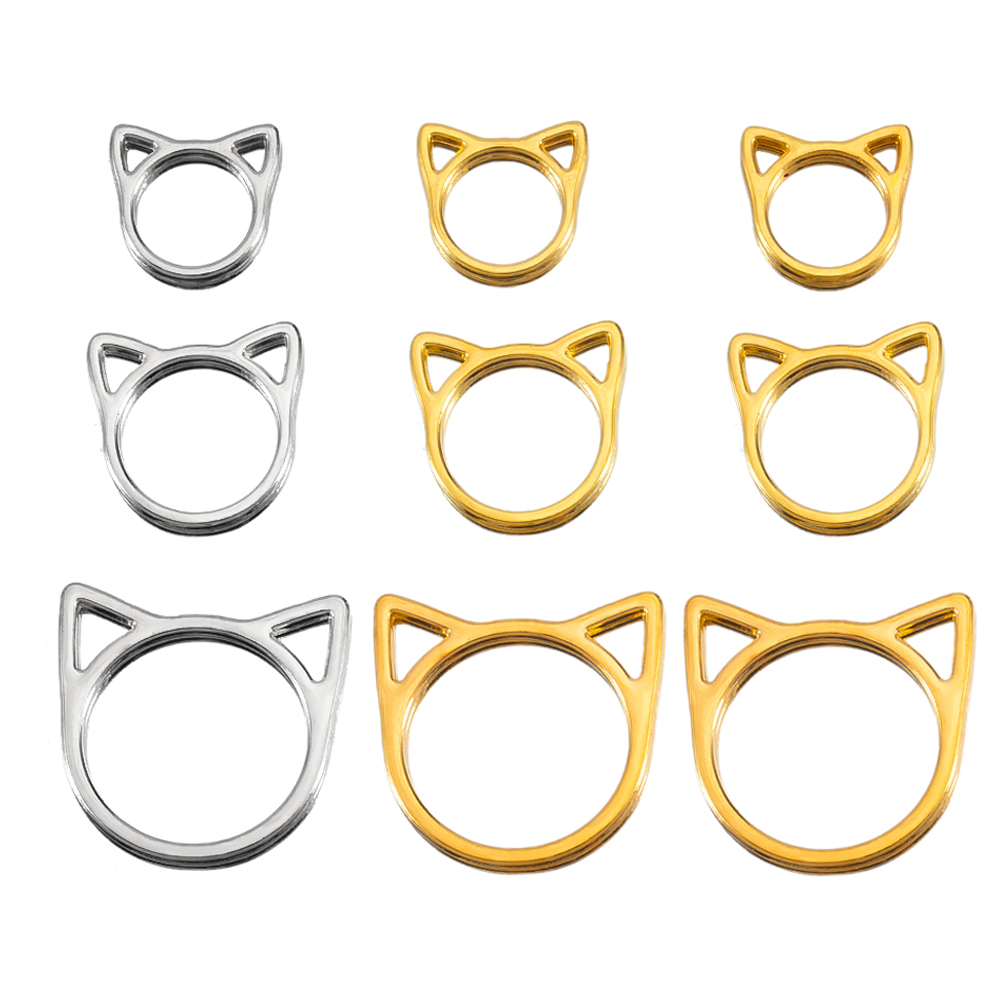Jewelry Making Jig - 20 個猫の頭の形のペンダントかわいい動物チャーム DIY ブレスレットネックレスイヤリングジュエリーメイキングアクセサリー