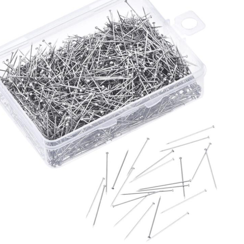 Jewelry Making Jig - ステンレス鋼の縫製ピン,ストレート,ファインサテンヘッド,日曜大工のジュエリー作成ツール,洋裁,100〜200個