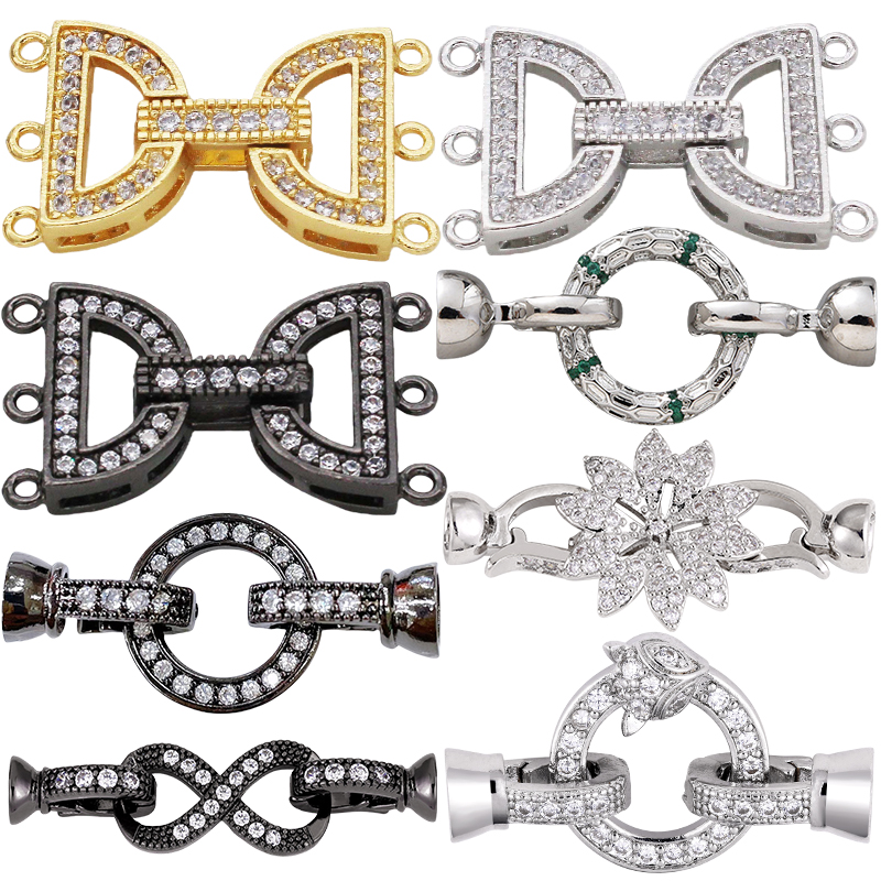 Juya 18K ゴールドメッキ装飾コネクターファスナーロッ - Jewelry Making Bead のレビューと価格