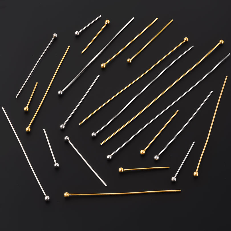 50 ピース/ロット 18 18k ゴールドメッキボールヘッ - Jewelry Making Jig のレビューと価格