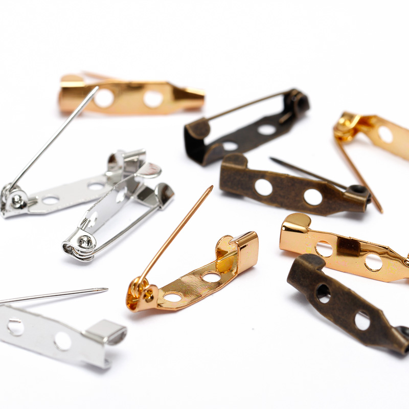 ブローチクリップピン,安全設定,空白の基本,DIY名札,バッ - Jewelry Making Tools Names のレビューと価格