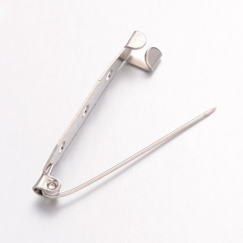 ブローチクリップピン,安全設定,空白の基本,DIY名札,バッ - Jewelry Making Tools Names のレビューと価格
