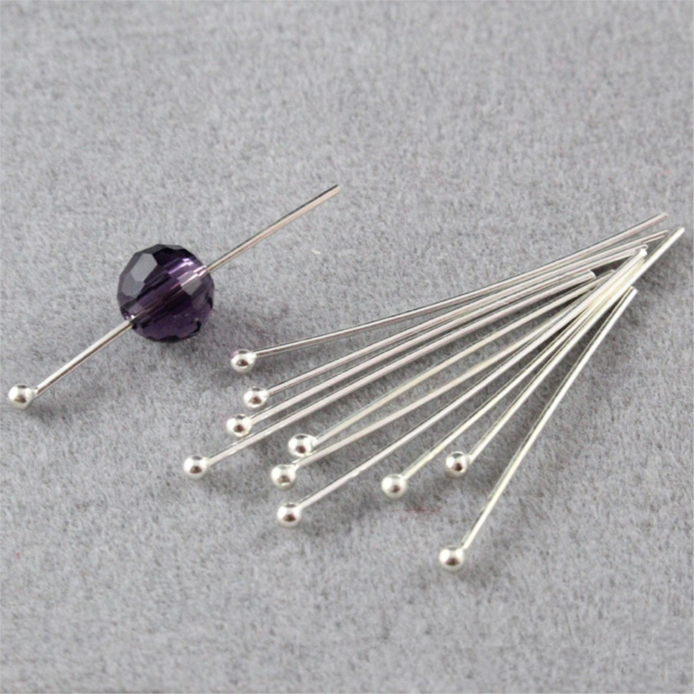 100個入り丸型ボールヘッドピン 柔軟で使いやすい DIYイ - Jewelry Making Jig のレビューと価格