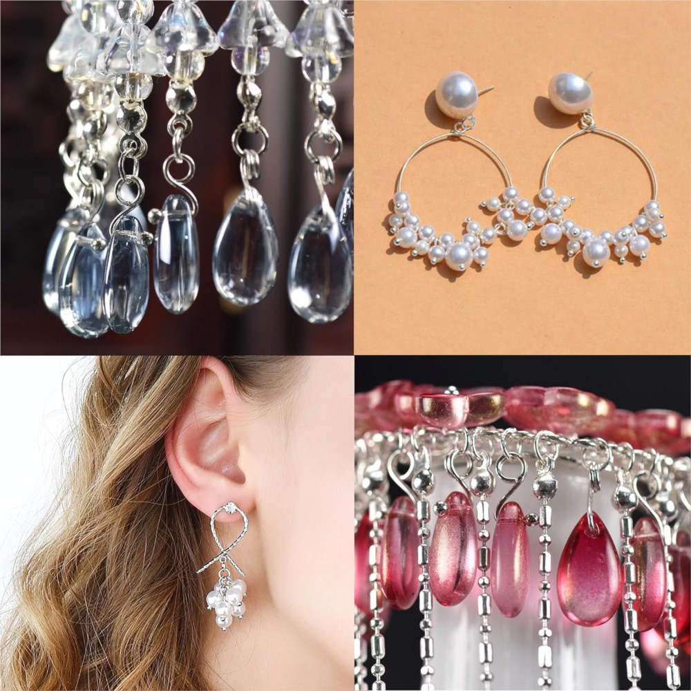 100個入り丸型ボールヘッドピン 柔軟で使いやすい DIYイ - Jewelry Making Jig のレビューと価格