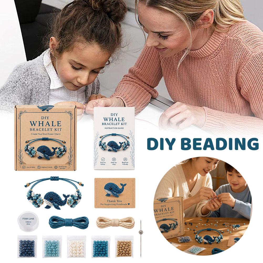 DIYビーズブレスレット製作キット かわいい動物DIYブレス - Jewelry Making Bead のレビューと価格