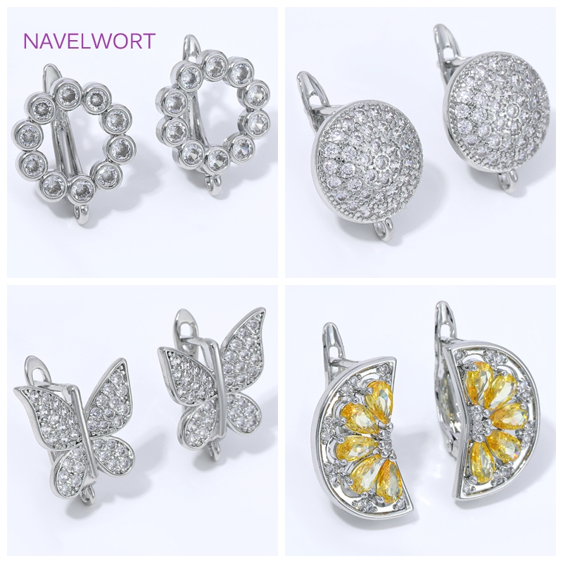 18K金メッキ扇形フラワーイヤワイヤーイヤリング金具、真鍮製 - Jewelry Making Kits のレビューと価格