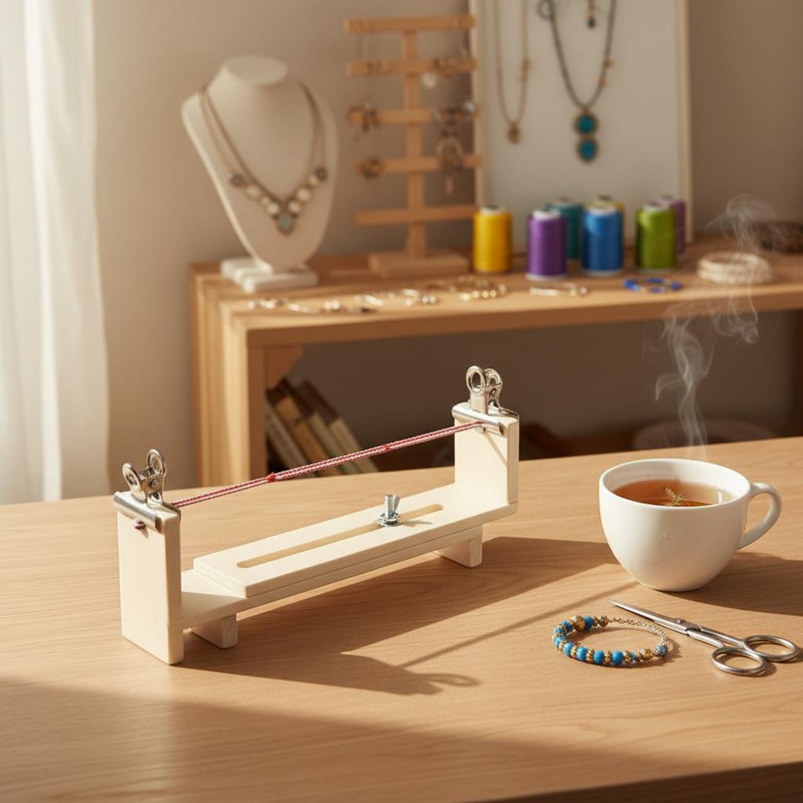 ブレスレット編み込みツール 使いやすいブレスレット作成用ジグ - Jewelry Making Jig のレビューと価格