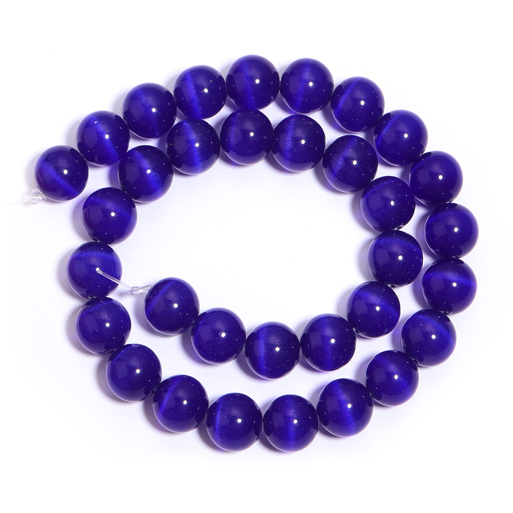 1 ストランド 4/6/8/10/12 ミリメートルブルーキ - Jewelry Making Stones のレビューと価格
